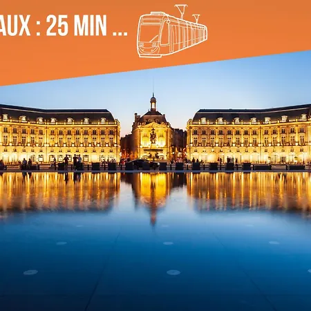 Roosevelt - Parking - Airport 15 Min Mérignac